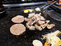 排骨饼-韩阳王石板烤肉
