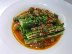 水豆豉拌秋葵-周三的情书花园餐厅(江北店)