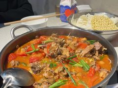 -贵州辣子鸡番茄鸡