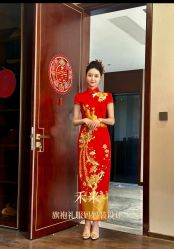 -禾米旗袍妈妈装礼服定制(嘉业国贸店)