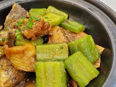 鱼骨焖凉瓜-祈胜邨•顺德鱼生•顺德菜(容桂店)