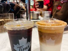 四重奏浮云拿铁-Tims天好咖啡·贝果(雁展路万象天地店)