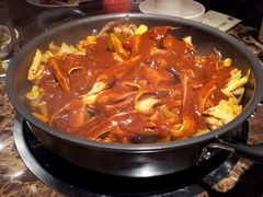 五花肉锅-猪啊牛呀羊啊铜盘烤肉(正大广场店)