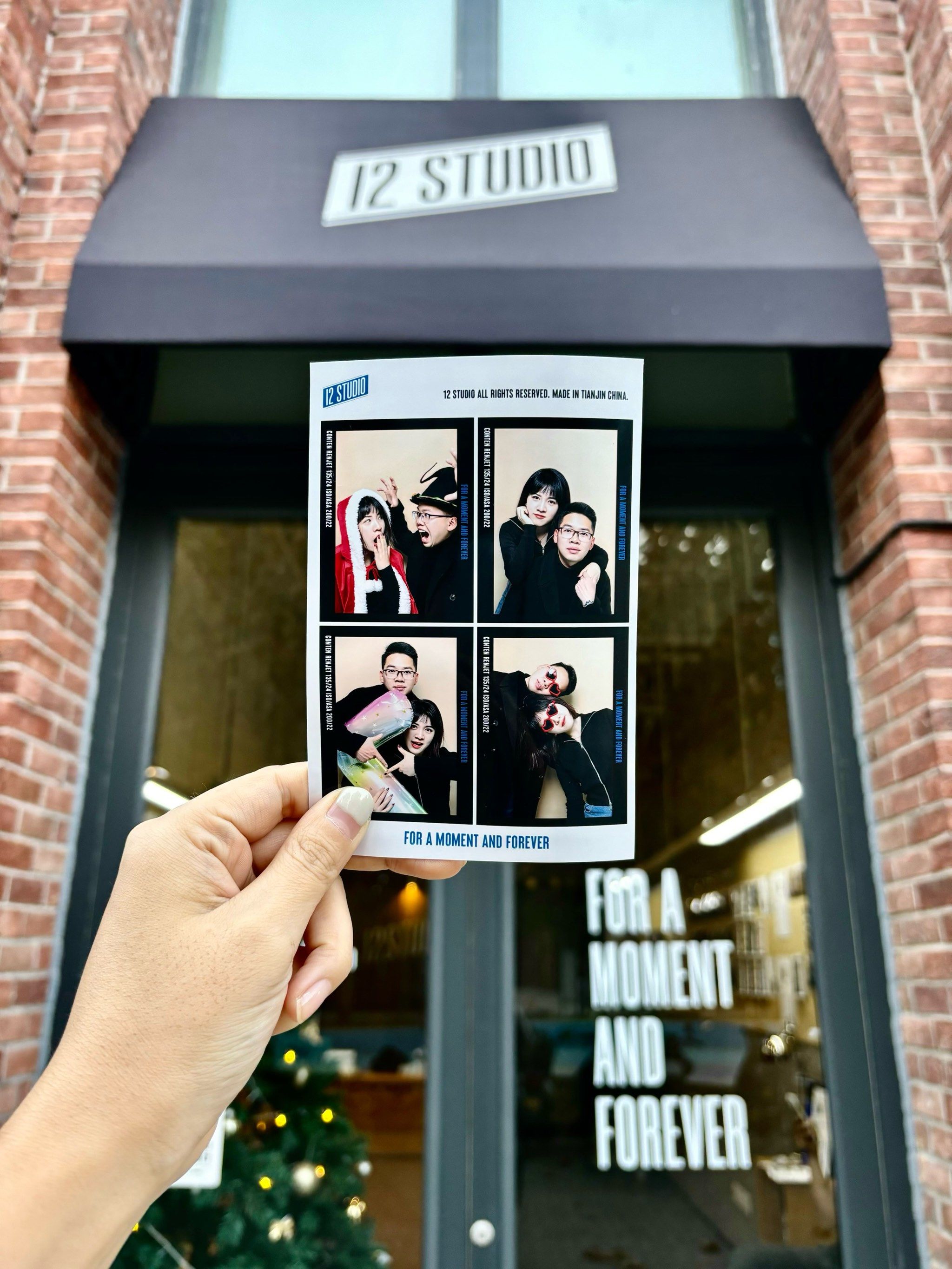 在天津!去这家照相馆拍了恋爱7周年照片💙