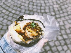 -殷姐糯米包油条