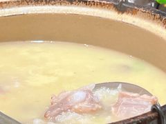 干贝排骨粥-粤仔湾砂锅粥(广益哥伦布店)