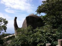 象鼻石-天柱山风景区