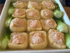 虾仁肉馅油泡-得意楼蒸菜馆