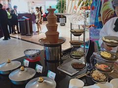 巧克力喷泉-亮马河饭店翠雅咖啡厅