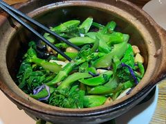 虾酱啫芥兰-广东道至正餐厅(区庄店)