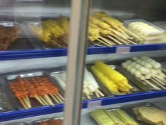 自助取餐区-张记炸串肠粉