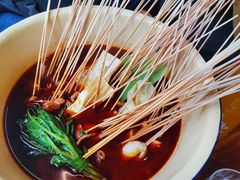 -拈签一笑黄牛肉辣卤串串
