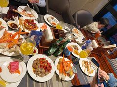 -广州万富希尔顿酒店·感趣自助餐厅·金秋蟹宴生蚝海鲜刺身烧烤