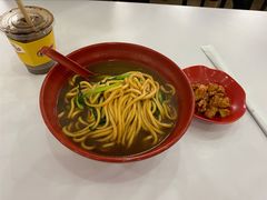 招牌青菜肉丝面-新川饮食(新川小区店)