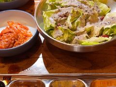 -明洞阿姨·韩式酱蟹烤肉·创意料理(三元桥店)