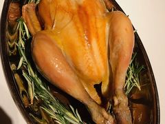 三黄鸡羊肚菌烩饭-Oyster Talks 四度蚝法餐厅