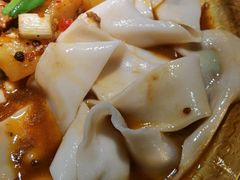 配大盘鸡的面-楼兰新疆主题餐厅(苏州中心店)