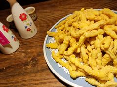 咸蛋黄焗杏鲍菇-锦上中式酒馆(南内环店)