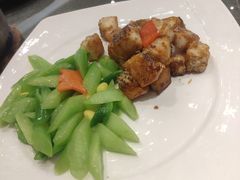 烧汁芥兰银鳕鱼-汤记传菜(秀浦路店)