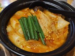 猪肉泡菜锅-长崎屋·日本料理·刺身·烧鸟(天河北路店)