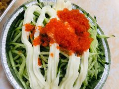 鱼籽沙拉拌黄瓜丝-强记龙虾钳(定安里店)