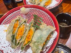 紫苏海胆虾扬天妇罗-鸟鹏烧鸟居酒屋(仁恒梦中心店)