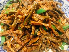 炒豇豆干-国生茶庄·地道农家菜团建活动