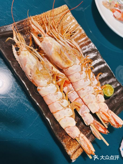 万岛日本料理铁板烧(吴中店)盐烤大虾图片