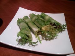 手撕生菜虾卷-杭州JW万豪酒店-万豪中餐厅