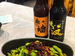 脆爽凉拌毛豆-靓靓蒸虾(中山公园店)