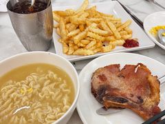 猪扒公仔面-深仔记茶餐厅(亚士厘道店)