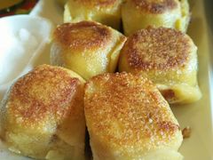 正宗东北粘豆包-闯关东东北农家菜(崂山石老人店)