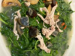 上汤枸杞叶-巫记鸡饭店