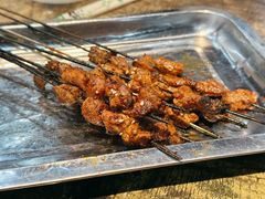 烤羊肉串-聚雅美食