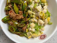 盐煎肉-北大学一食堂