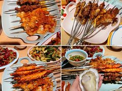 -街角等你.大连海鲜烧烤.经典铁板海鲜串(西安路店)
