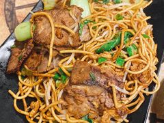 鸡蛋牛肉炒面-老味烧烤(园林路店)