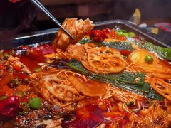 -探鱼·鲜青椒爽麻烤鱼(苏宁广场店)