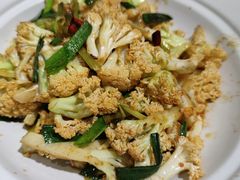 干锅有机菜花-粗茶淡饭•陕菜•家常菜