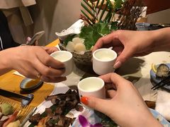 刺身配清酒-和创柚子·会席日本料理(新区淮海街店)