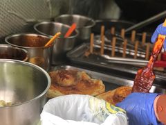 -小红车炸蛋葱油饼