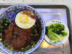 大排面+蛋+青菜-伟记奥面馆(养育巷店)