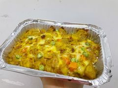 芝士焗咖喱牛肉饭-尊宝比萨(首座店)