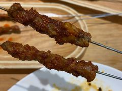 烤羊肉串-嘻小北·兰州清汤牛肉面(太平洋森活天地店)