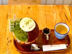 抹茶生乳かき氷-WONDER ICE 萬得冰田(建設路总店)
