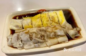 Scallion Sauce Pork Rice Noodle Roll
