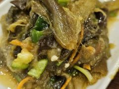 自制蒜茄子-长城东北菜(新港西路店)