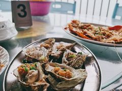 蒜蓉蒸生蚝-七鲜渔港美食餐厅(巽寮湾海景店)