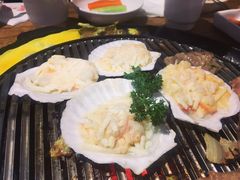 芝士扇贝-釜山火炉韩式炭火烤肉(欧洲城店)
