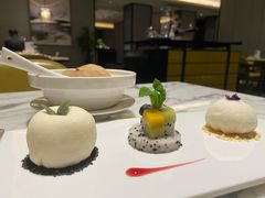 苹果雪媚娘-青雅中餐厅(大连金石滩绿发希尔顿度假酒店)